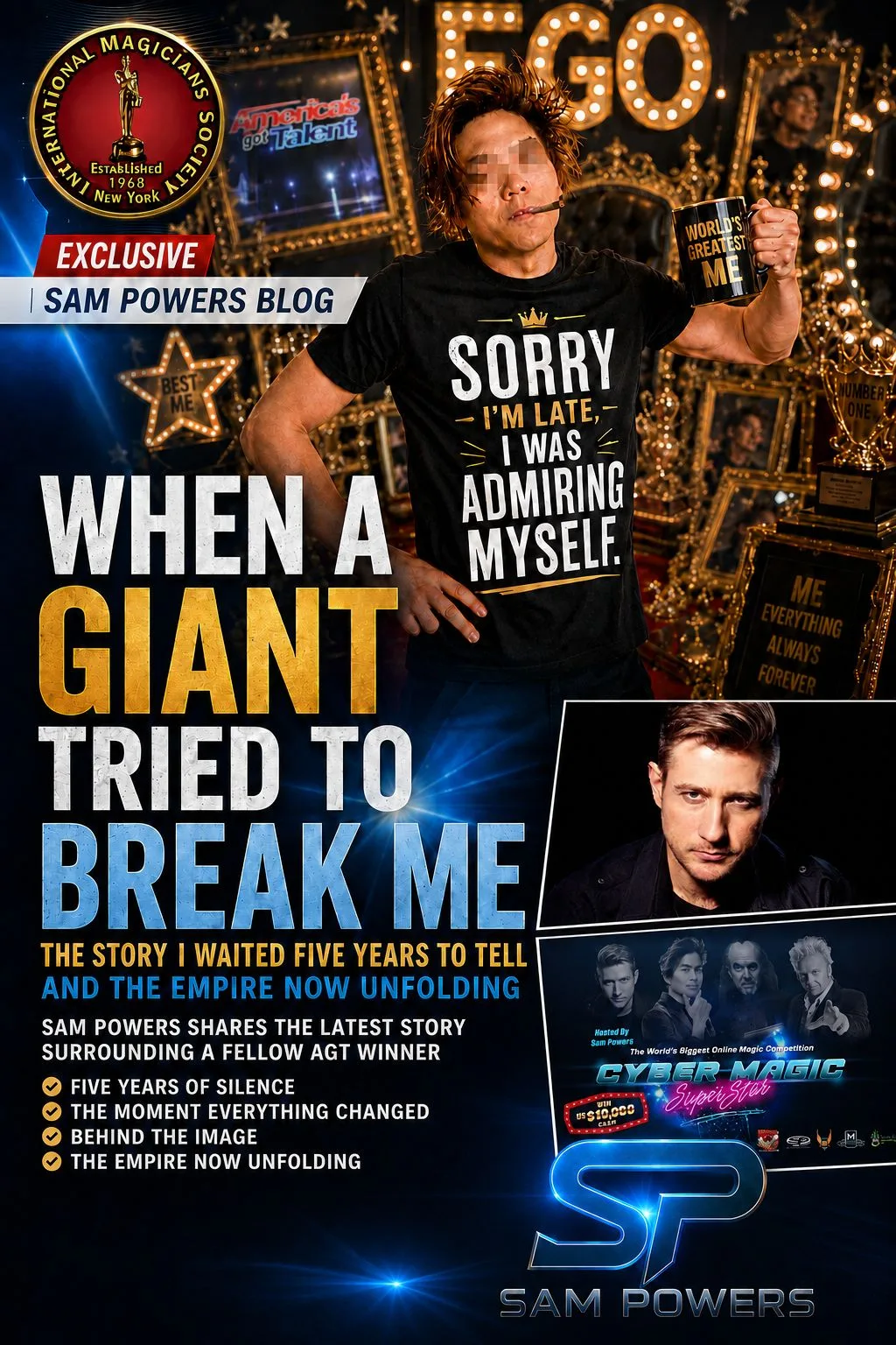 When a Giant Tried to Break Me — Sam Powers blog feature artwork