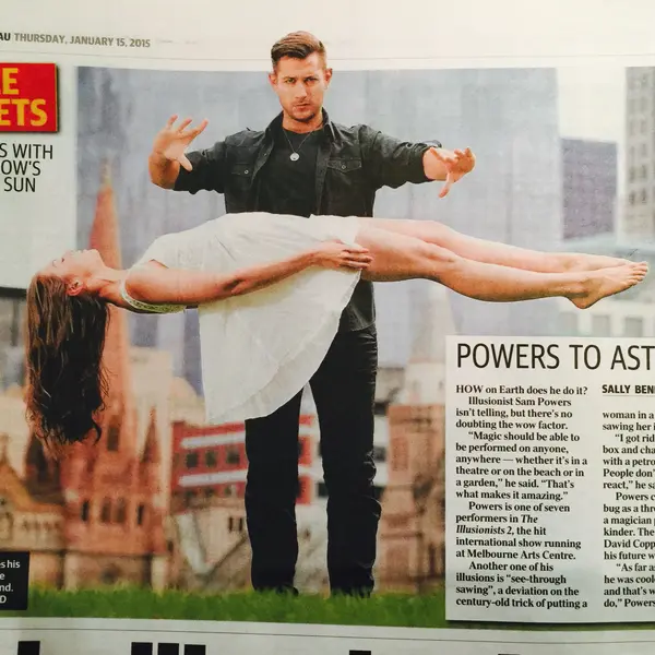 Herald Sun 15 Jan 2014 Illusionists 2 0 Melb