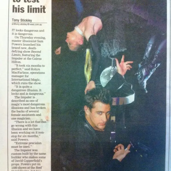 Impaler Cairns Post