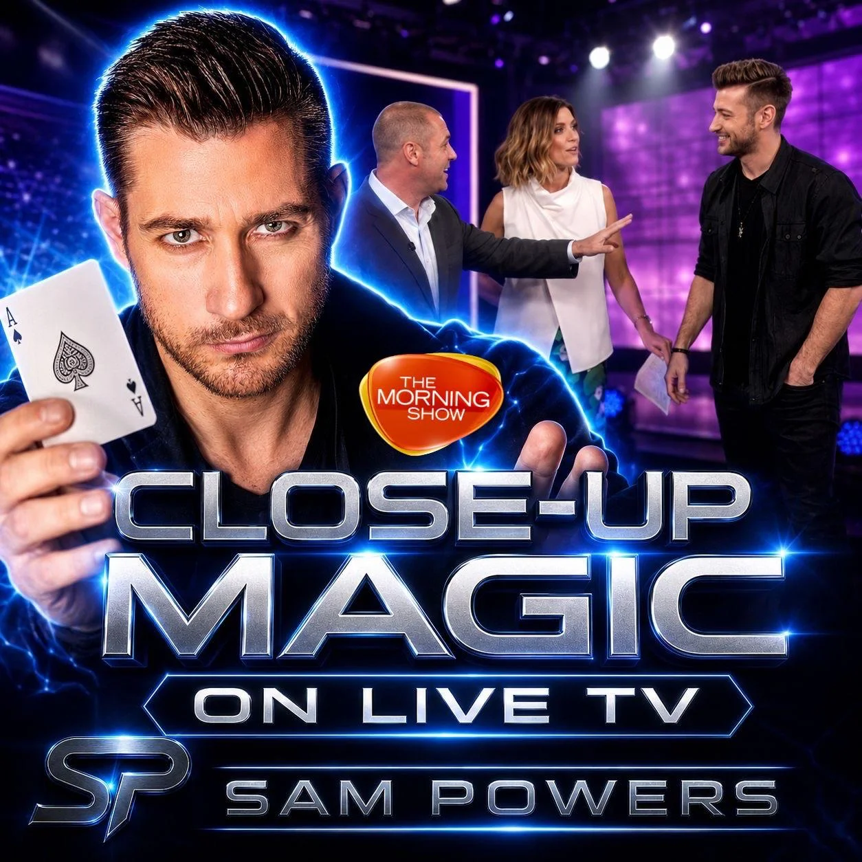 Close-up Magic on Live TV — The Morning Show